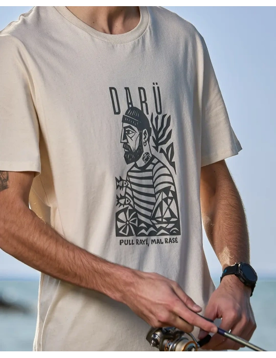 Tee-shirt Marin DARÜ – Illustration Vendéenne – Coton Bio – Made in France