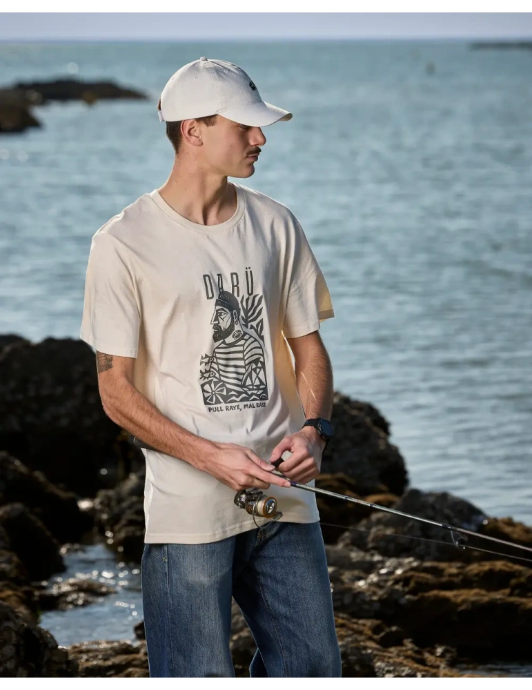 Tee-shirt Marin DARÜ – Illustration Vendéenne – Coton Bio – Made in France