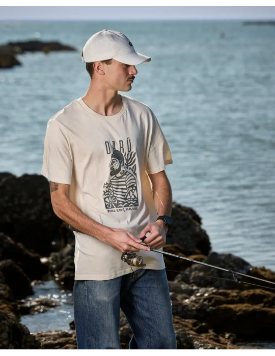 Tee-shirt Marin DARÜ – Illustration Vendéenne – Coton Bio – Made in France