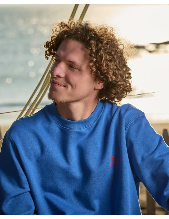 weat DARÜ “Tu mords ou tu files ?” – Sweat coton bio unisexe | Marque vendéenne