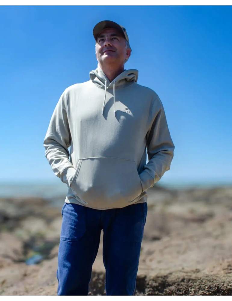 Sweat à capuche unisexe coton bio – Goël Coast DARÜ