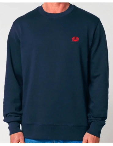 Sweat col rond unisexe – Sérigraphie dos & cœur DARÜ 2