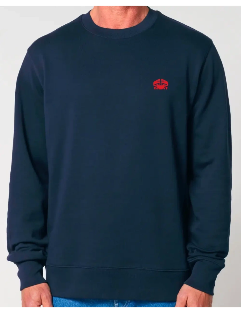 Sweat col rond unisexe – Sérigraphie dos & cœur DARÜ