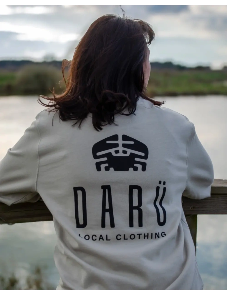 Sweat col rond unisexe – Sérigraphie dos & cœur DARÜ