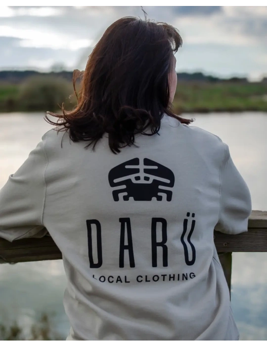 Sweat col rond unisexe – Sérigraphie dos & cœur DARÜ