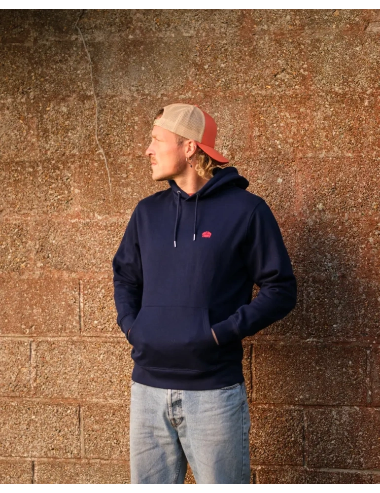 Sweat à Capuche DARÜ – Coton Bio – Marque Locale Vendée