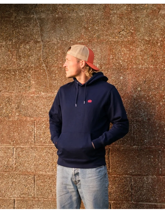 Sweat à Capuche DARÜ – Coton Bio – Marque Locale Vendée