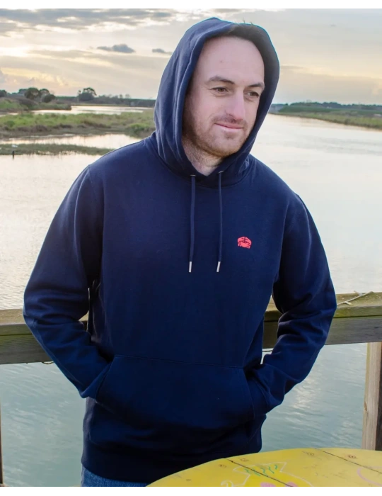 Sweat à Capuche DARÜ – Coton Bio – Marque Locale Vendée