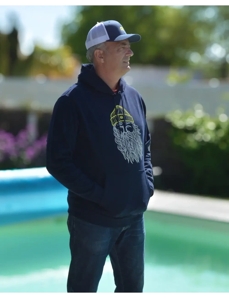 Sweat à capuche unisexe Narcisse Pelletier – Coton bio DARÜ