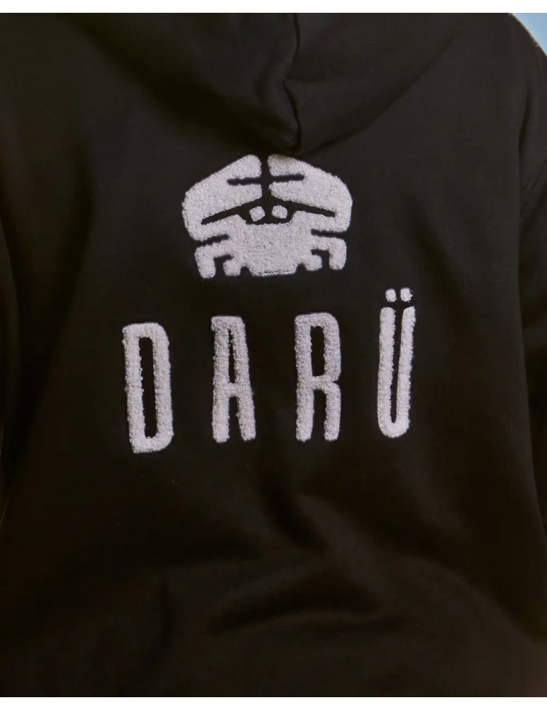 Sweat zippé broderie bouclette coton bio – DARÜ Local Clothing | Mode éthique vendéenne