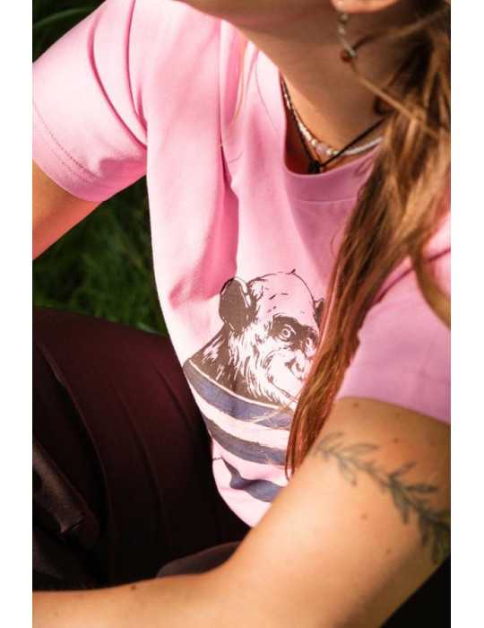 ee-shirt Singé DARÜ x Manou – Anecdote vendéenne – Coton bio