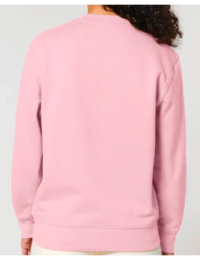 Sweat col rond brodé en coton bio – DARÜ Local Clothing | Mode éthique vendéenne