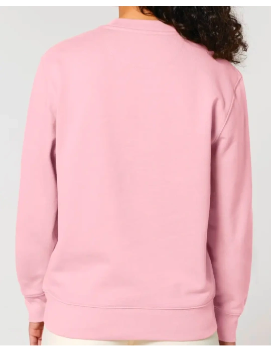 Sweat col rond brodé en coton bio – DARÜ Local Clothing | Mode éthique vendéenne