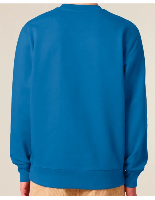 Sweat col rond brodé en coton bio – DARÜ Local Clothing | Mode éthique vendéenne