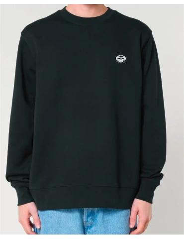 Sweat col rond brodé en coton bio – DARÜ Local Clothing | Mode éthique vendéenne 2