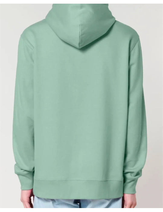 Sweat zippé brodé en coton bio – DARÜ Local Clothing | Mode éthique vendéenne