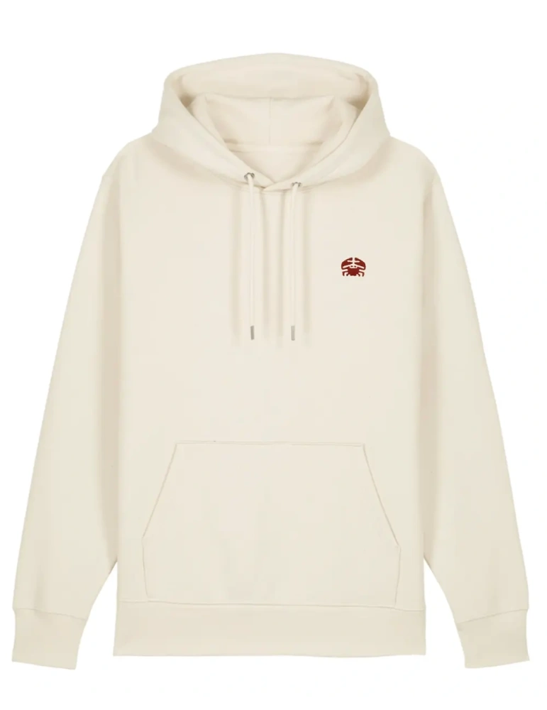Sweat à capuche brodé en coton bio – DARÜ Local Clothing | Mode éthique vendéenne