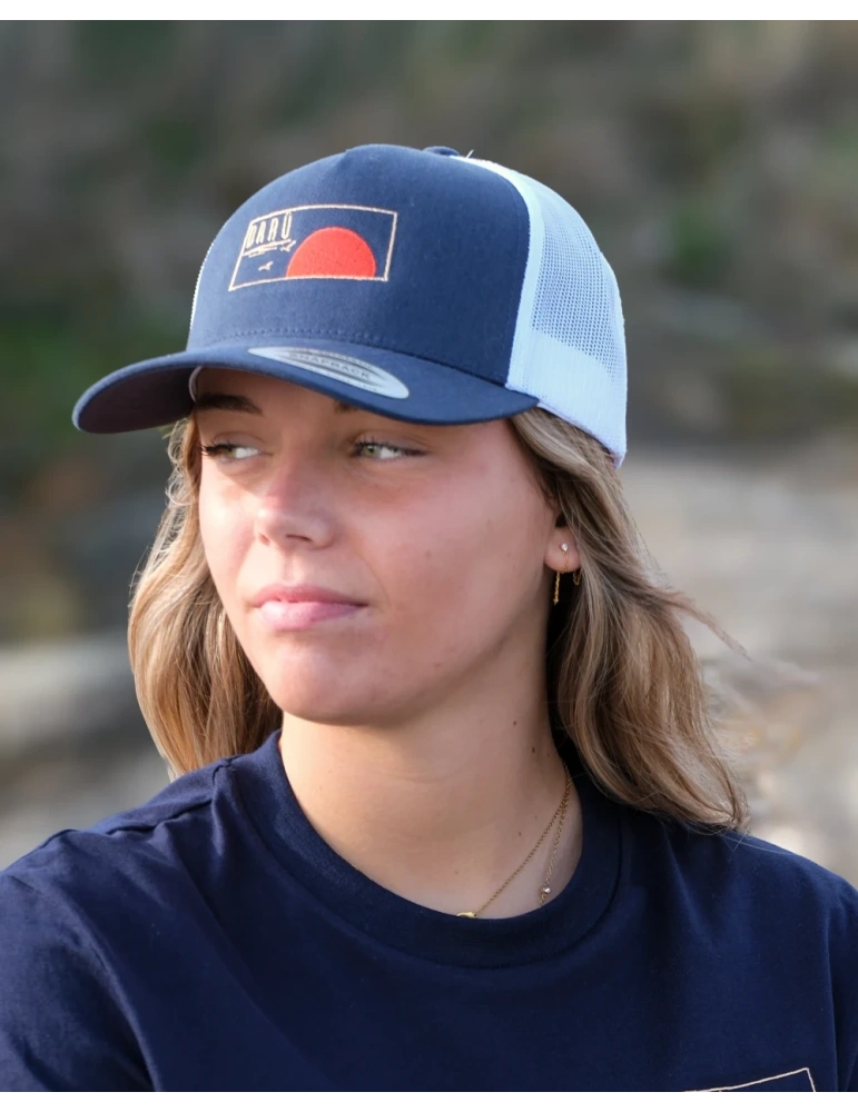 casquette horizon porté face vue de face