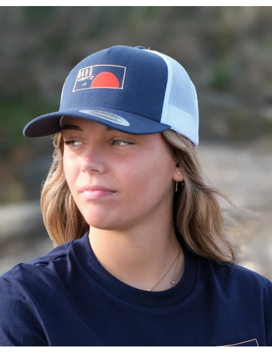 casquette horizon porté face vue de face