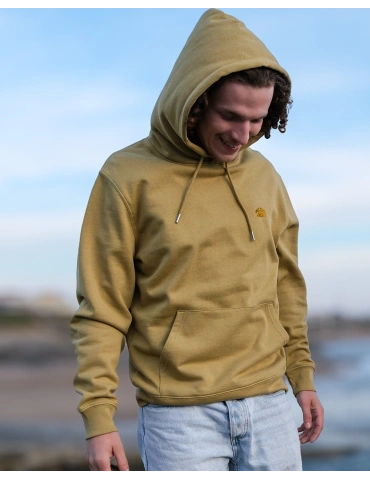 Sweat à capuche brodé en coton bio – DARÜ Local Clothing | Mode éthique vendéenne 2