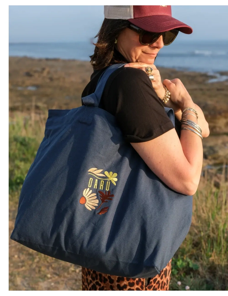 Sac cabas brodé - DARÜ LOCAL CLOTHING