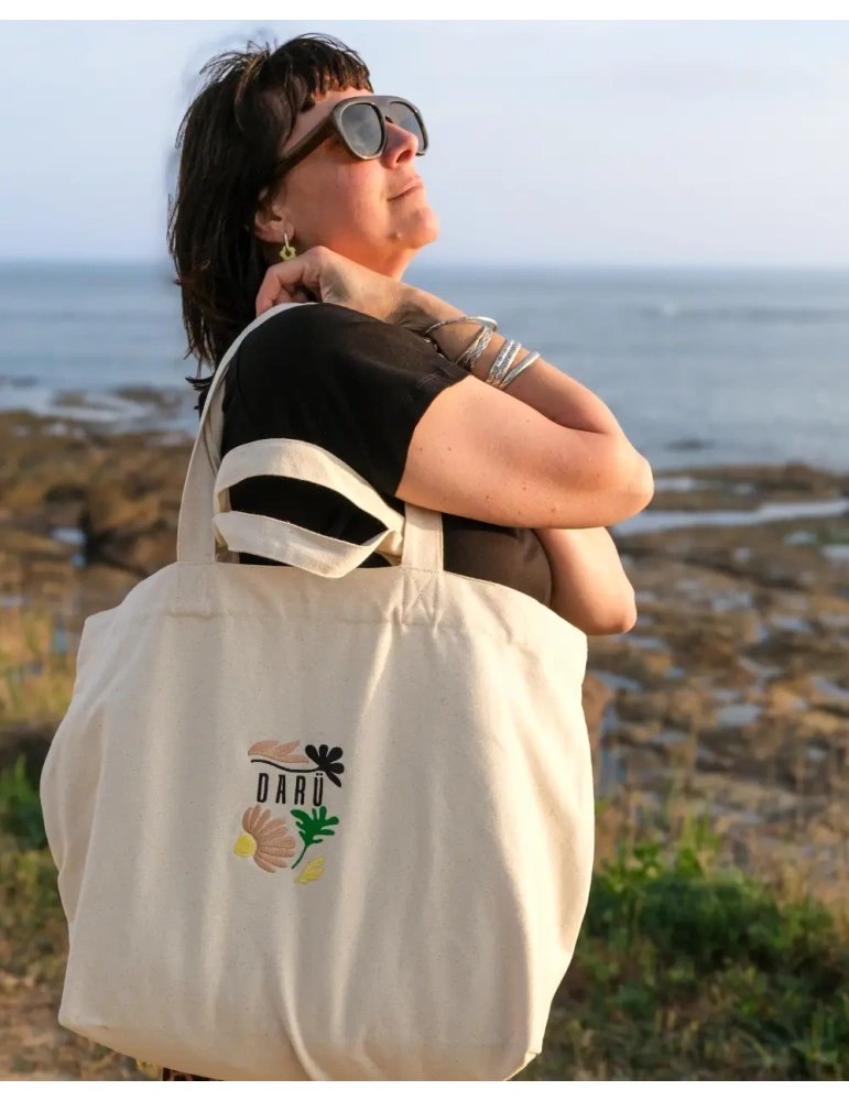Sac cabas brodé - DARÜ LOCAL CLOTHING