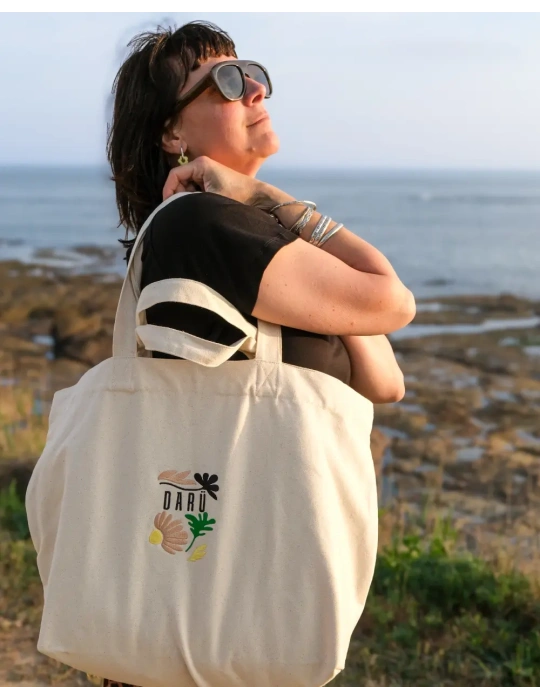 Sac cabas brodé - DARÜ LOCAL CLOTHING