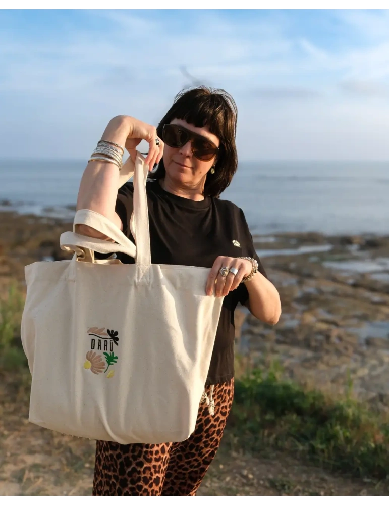 Sac cabas brodé - DARÜ LOCAL CLOTHING