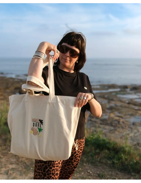 Sac cabas brodé - DARÜ LOCAL CLOTHING