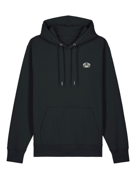 Sweat à capuche brodé en coton bio – DARÜ Local Clothing | Mode éthique vendéenne