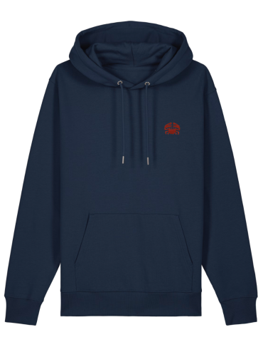 Sweat à capuche unisexe DARÜ brodé en coton biologique 2