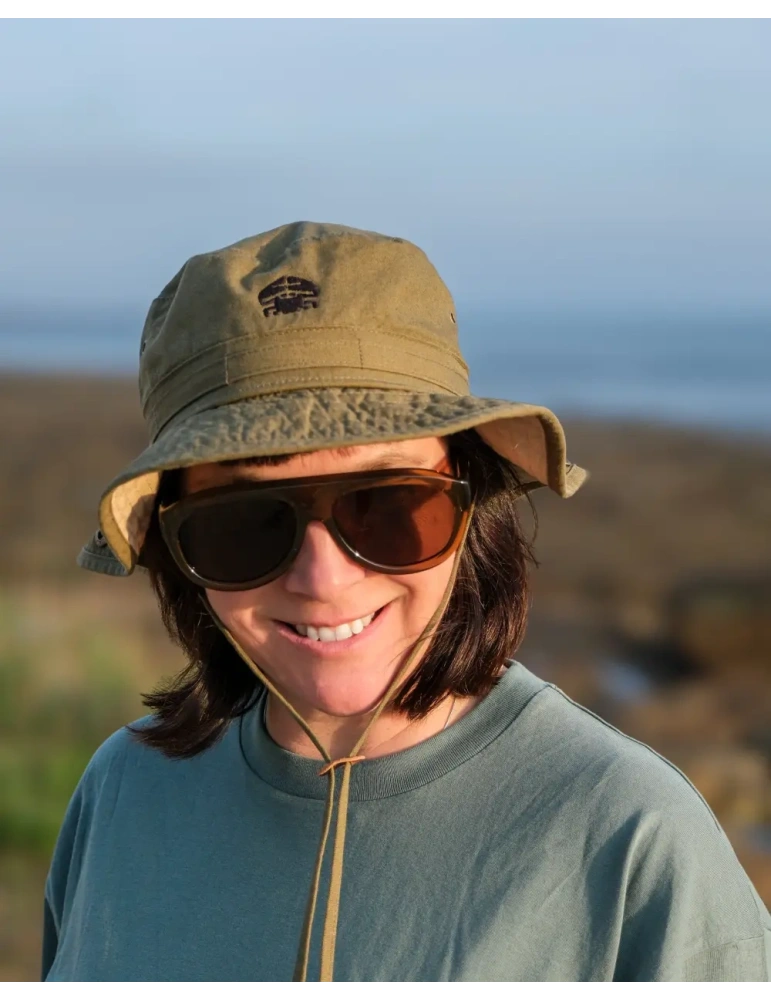 Chapeau DARÜ brodé Crabe | Coton bio & recyclé