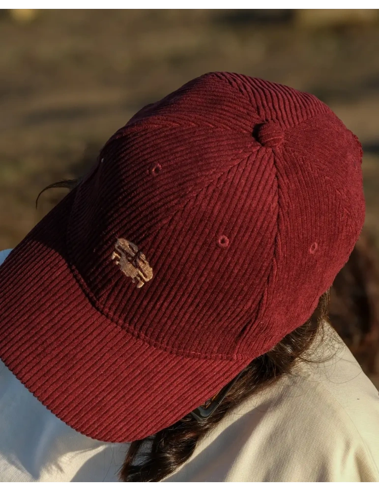 Casquette velours crabe brodé en Vendée | DARÜ