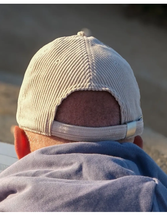 Casquette velours crabe brodé en Vendée | DARÜ