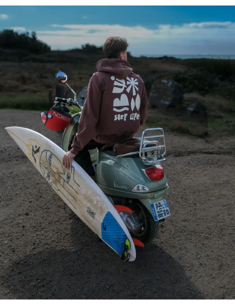 Sweat Oversize SURF LIFE 450 g Coton Bio | DARÜ