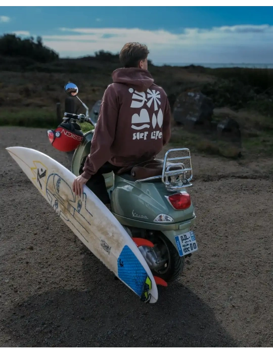 Sweat Oversize SURF LIFE 450 g Coton Bio | DARÜ
