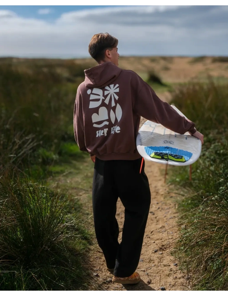 Sweat Oversize SURF LIFE 450 g Coton Bio | DARÜ