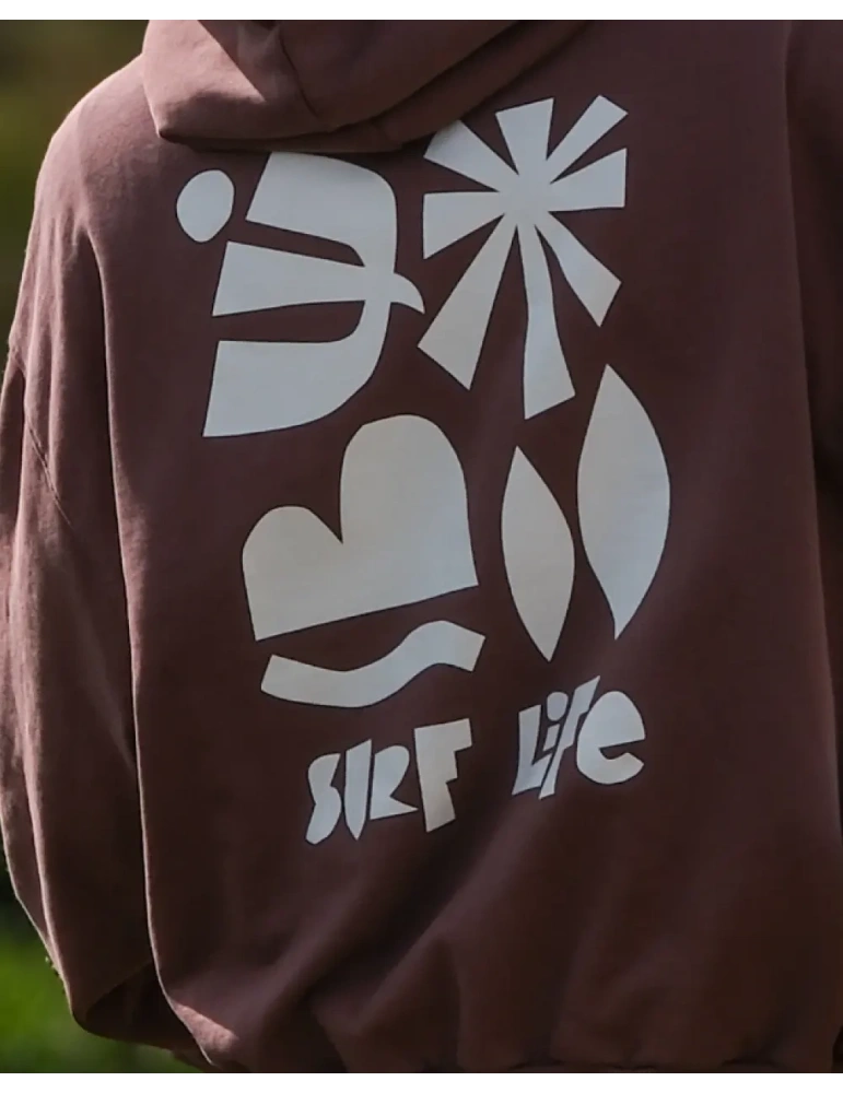 Sweat Oversize SURF LIFE 450 g Coton Bio | DARÜ
