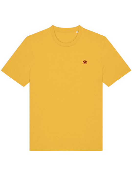 T daru brodę coeur crabe jaune