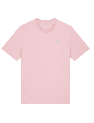 Tee-shirt unisexe DARÜ brodé en coton biologique bleu marine 2