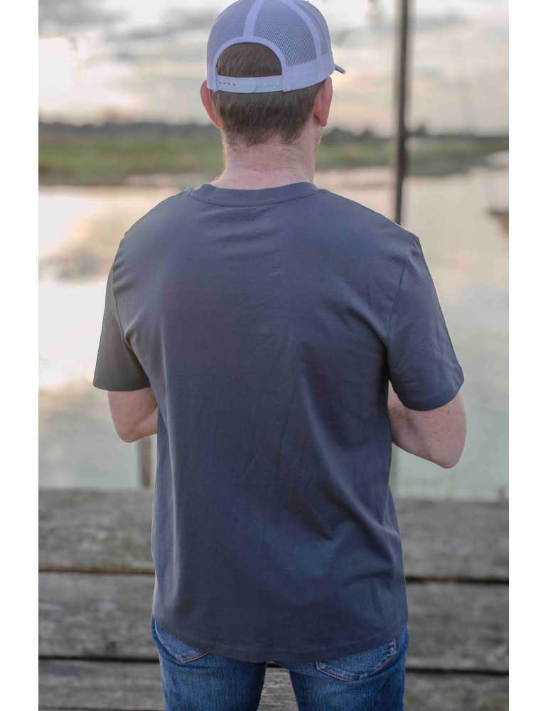 tee shirt gris dos vierge