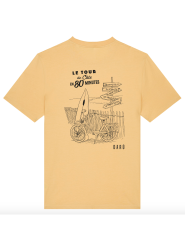 T-shirt DARÜ Tour de côte inspiré de Jules Verne 2