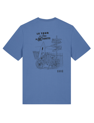 T-shirt DARÜ Tour de côte inspiré de Jules Verne 2