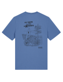 Tee-shirt “SOLEX – Tour de côte” en coton bio – DARÜ Local Clothing | Mode vendéenne aventure & liberté