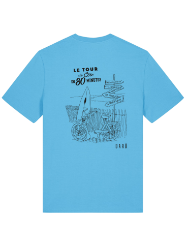 T-shirt DARÜ Tour de côte inspiré de Jules Verne 2