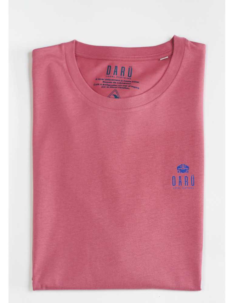 tee sauveur rose antique devant