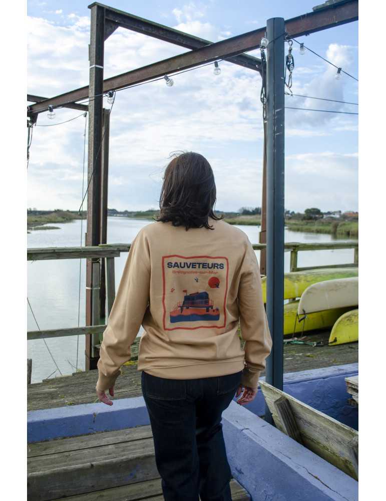 sweat logo do darü sauveteurs brétignolles sur mer