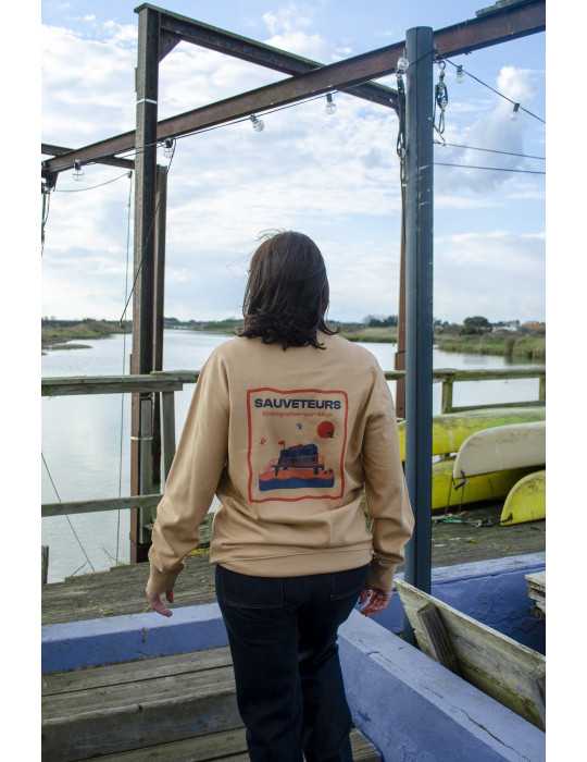 sweat logo do darü sauveteurs brétignolles sur mer