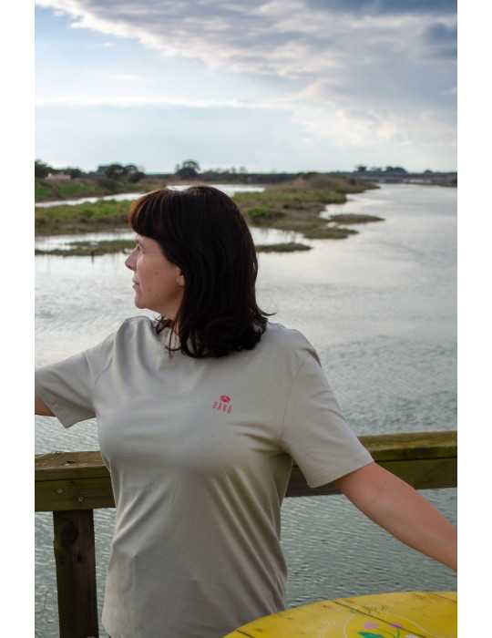 Logo crabe  tee-shirt pêche