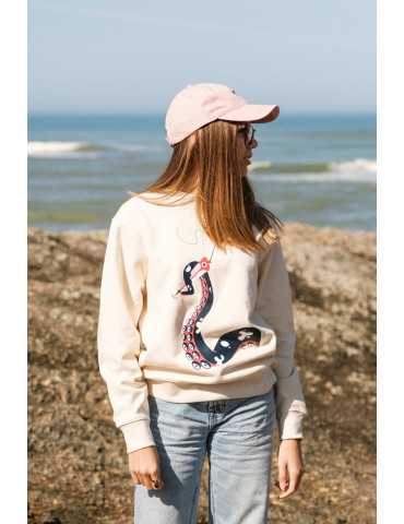 Sweat unisexe DARÜ LOCAL CLOTHING ecru Turlutte